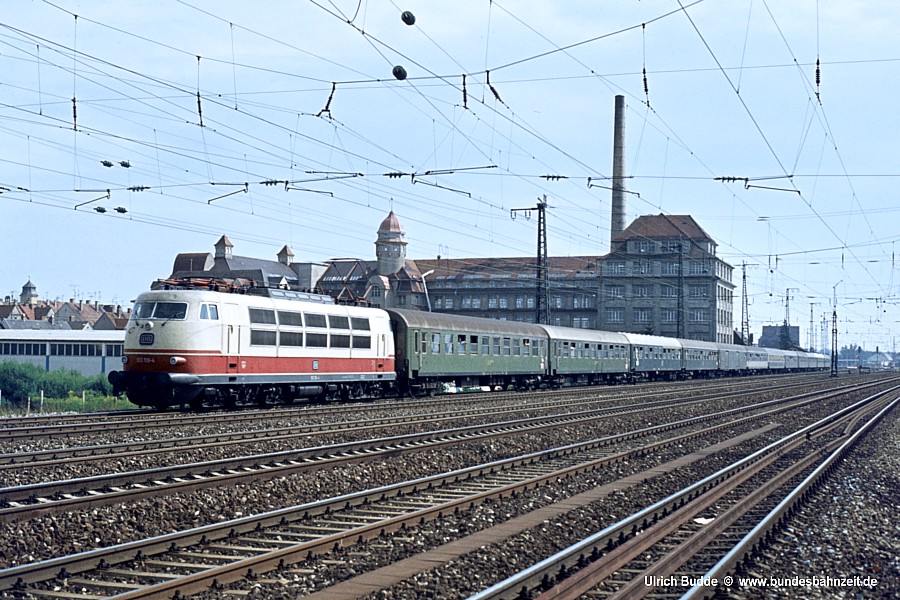 Die Bundesbahnzeit 103 Die Starlokomotive der