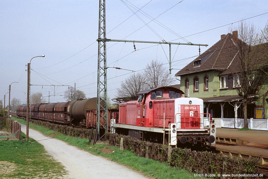 Die Bundesbahnzeit Feinstaub am Niederrhein