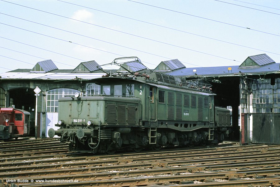 W12-34 Das Bw Augsburg Deutsche Bahnbetriebswerke 